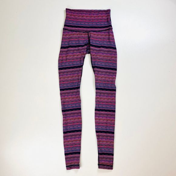 Lululemon Wunder Under Pant (Hi-Rise) purple multicolor - Picture 5 of 12